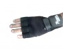 Leather Gym Gloves Along With Wrist Support  / Net Support
